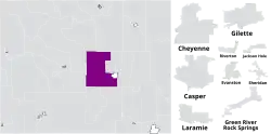 Map of the district