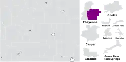 Map of the district