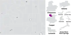 Map of the district