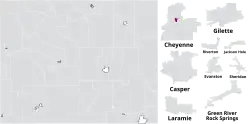 Map of the district