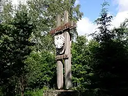 Monument honoring the breaking of the Pomeranian Wall by the Polish army