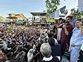 Waheed Para addressing a crowd at Anantnag (2024)