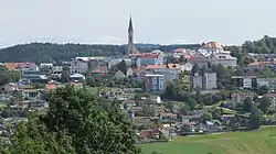 Waldkirchen seen from the west