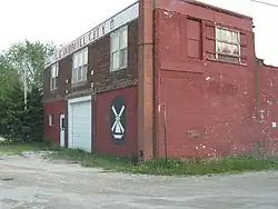 Building in Walford in May 2009