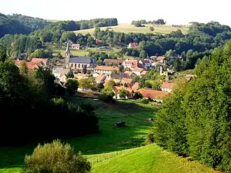 A general view of Walschbronn
