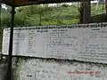 War memorial in Jaitak fort