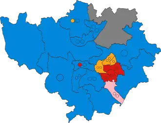 2007 results map