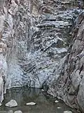 Granite "white tank" in the White Tank Mountains