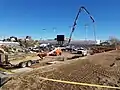 Construction on the field