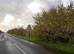 Harworth and Bircotes welcome sign