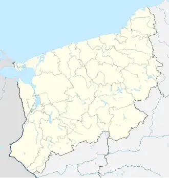 Choyna Air Base is located in West Pomeranian Voivodeship