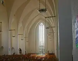 The western end