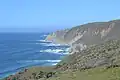 Western edge of Point Reyes Peninsula on Tomales Point Trail