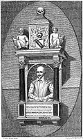 Engraving by Francis Eginton from a drawing by Robert Bell Wheler published in Wheler's History and Antiquities of Stratford-upon-Avon in 1806
