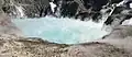 The crater lake in 2004