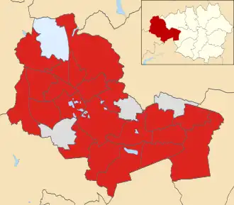 2011 results map
