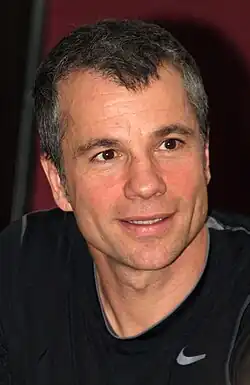 Pelletier at the autograph-session in Moscow 6/11/2009