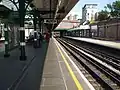 Northbound platform looking south