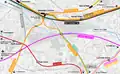 Map of Willesden Junction station and lines