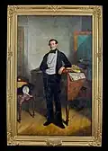 Portrait of William Bracken, Collector of Customs, at the Bengal Club