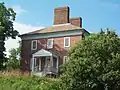 William Brown House, North Facade, July 2009 (View from Dock)