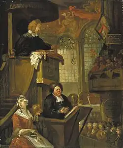 The Sleeping Congregation, 1728, Minneapolis Institute of Art