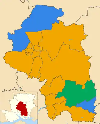 2023 results map