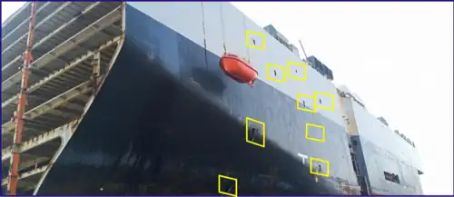Window cut for ventilation and illumination[78] during ship recycling