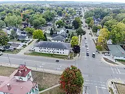WIS&nbsp;21 turns through downtown Sparta