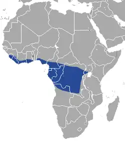 Map of range