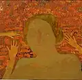 Kazimir Malevich, Woman in birth, 1908