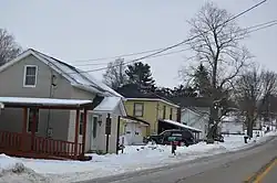 Houses on South Main Street (PA&nbsp;86)