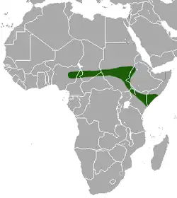 Map of range