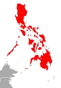 Map of range