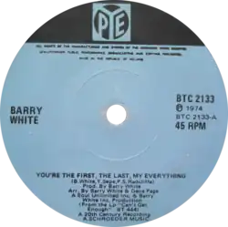 side-A label