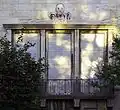 Balcony window of the ballroom