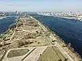 View of the island from the TV Tower