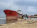 On the beach at Ashdod, January 2020
