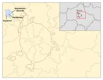 Zelenograd districts
