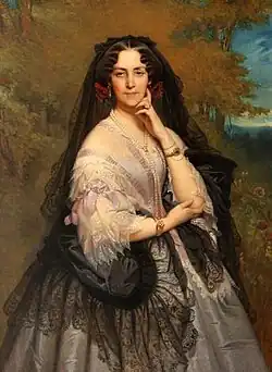 Portrait by Gerasim Ignatievich Kadunov (1858)