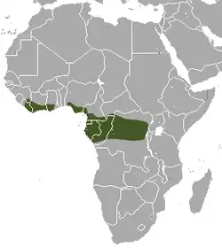 Map of range
