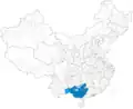 Zhuang autonomous prefectures and counties
