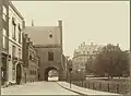 Situation in 1923 shortly after the buildings were torn down to make way for the new road construction