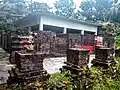 The Mausoleum compound in ruins
