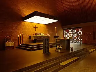 Altar area