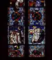 Stained-glass window at St. Dominic Catholic Church in the southwest quadrant of Washington, D.C.