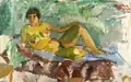Reclining Model (c. 1914) by Karl Isakson