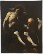 Christ buried by Joseph of Arimathea, Nationalmuseum, Stockholm