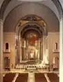 View of the basilica's Great Upper Church nave